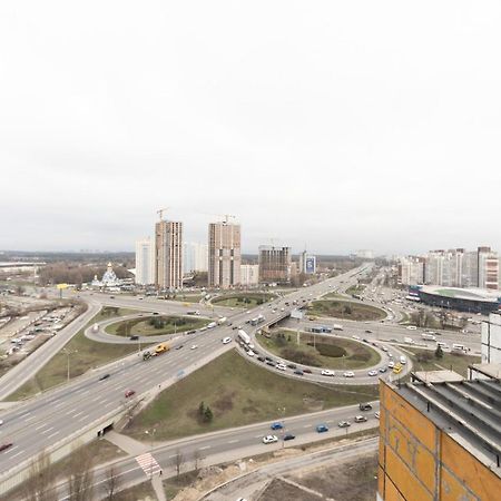 Уютная 1 Комнатная Квартира Люкс На Теремках Kyiv Exterior photo