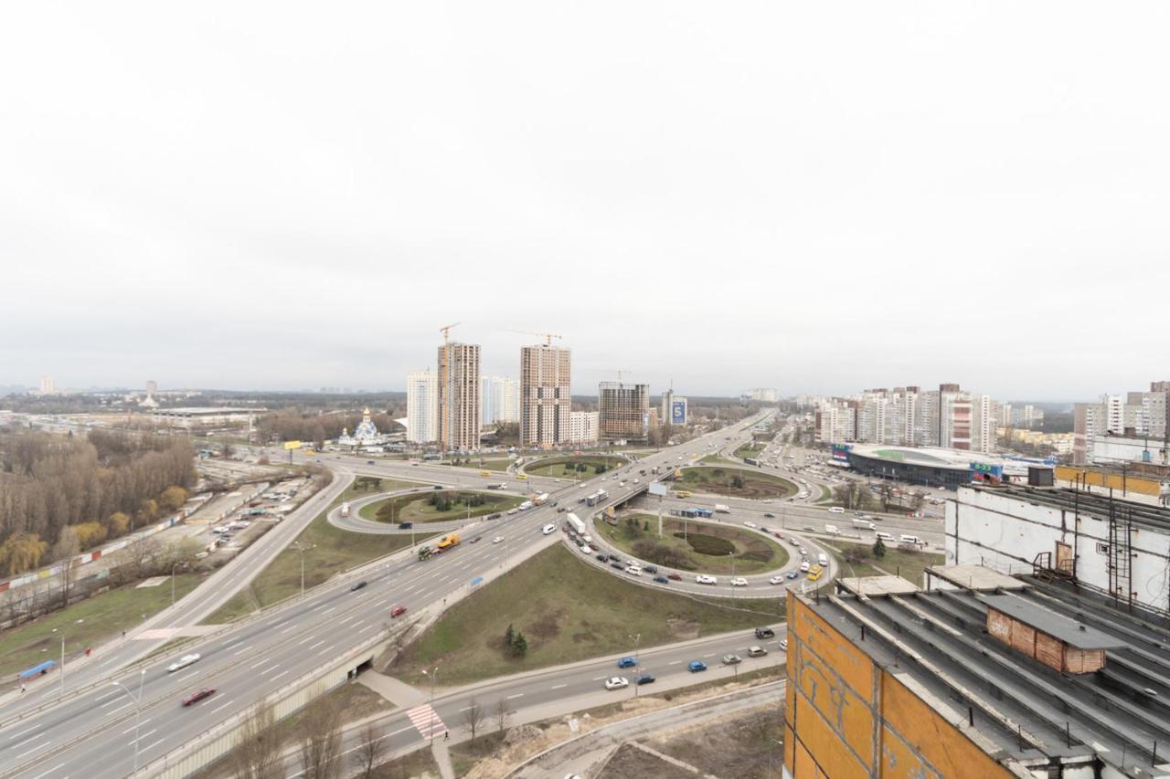 Уютная 1 Комнатная Квартира Люкс На Теремках Kyiv Exterior photo